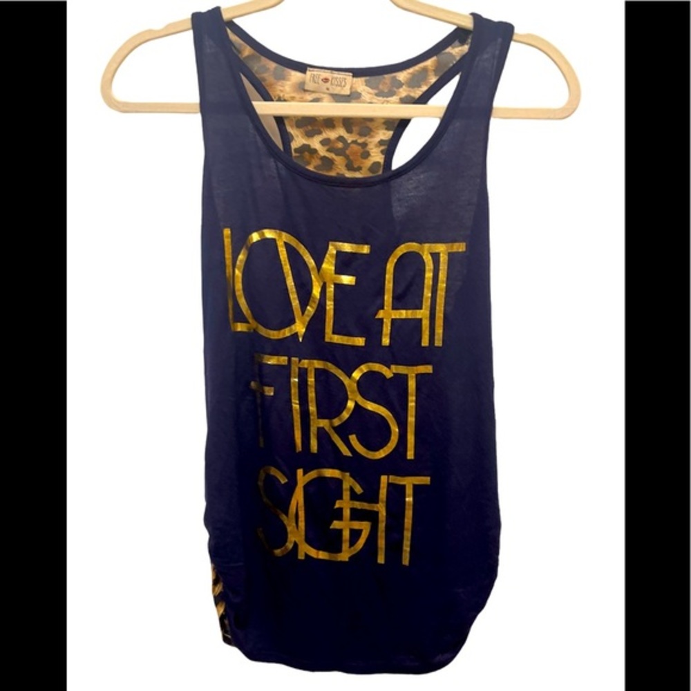 Free Kisses Racerback Top Size Medium